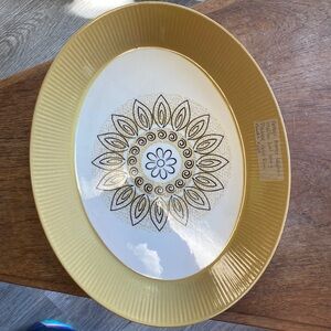 Homer Laughlin Regency Shape "Malibu" Pattern Platter 14" long